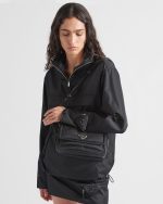 Small Padded Re-Nylon Shoulder Bag - Image 6